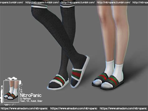 gucci slides ts4|sims 4 Gucci backpack.